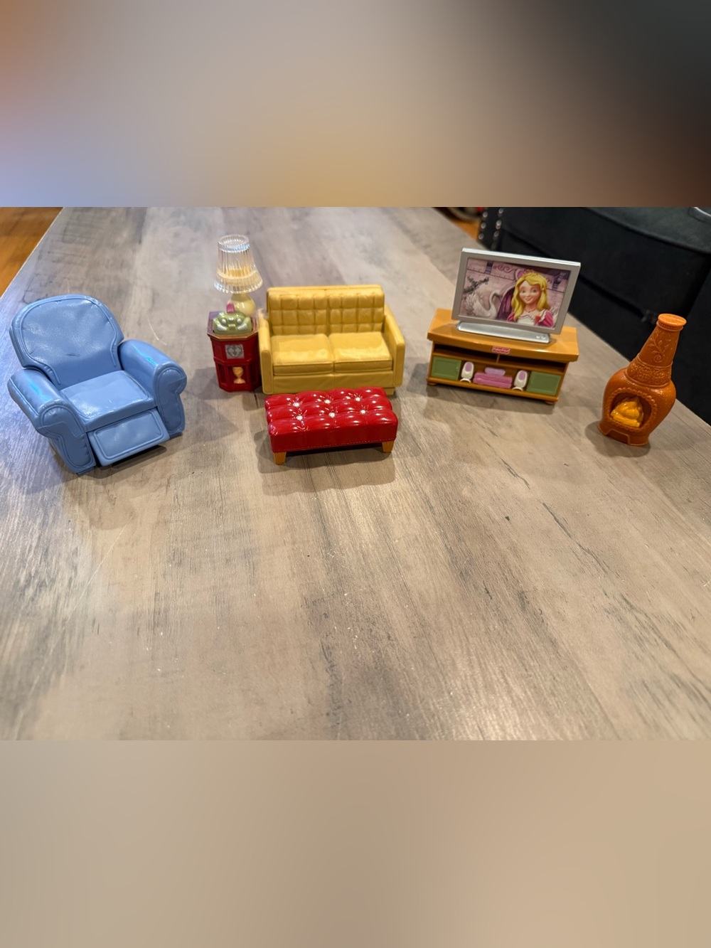 Fisher price loving family living room set